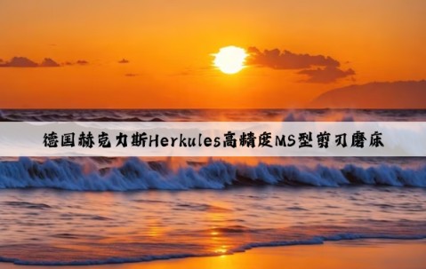 德國赫克力斯Herkules高精度MS型剪刃磨床